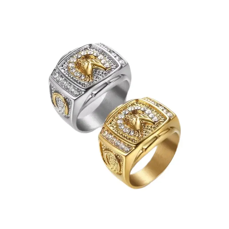 Men's Ring – Ultra-Comfortable, Trendy Design, Premium-Look Affordable Jewelry for HimDurable, Fashion-Forward & Budget-Friendly Statement Piece hippop