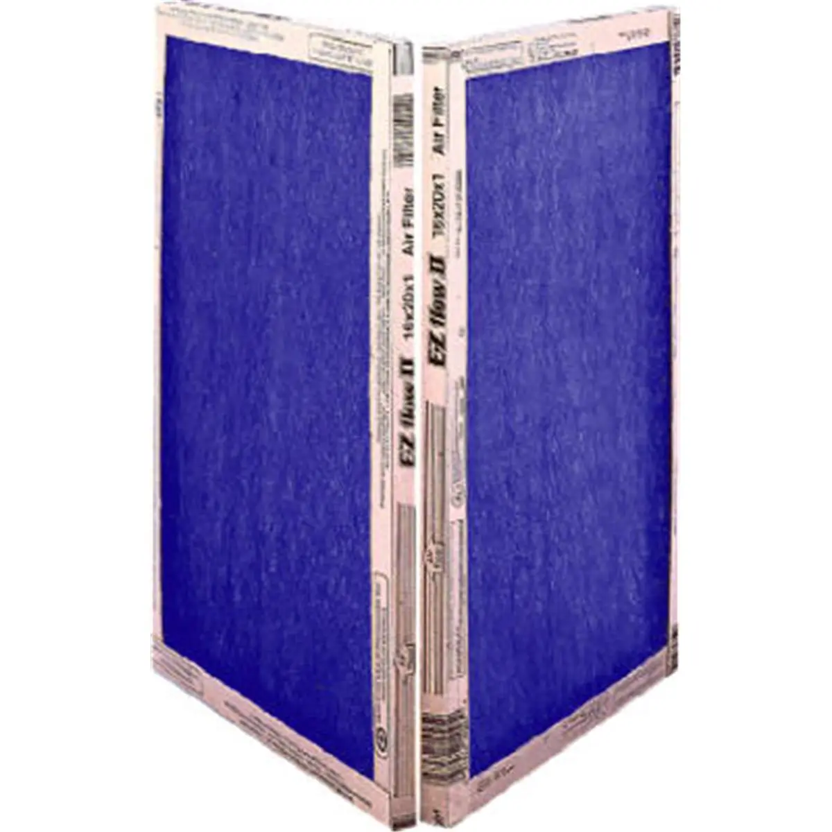 Flanders 10055.011820 Rectangular EZ Flow II Spun Fiberglass Disposable Furnace Filter - 18x20x1 in, Up to MERV Rating 4, Flat Panel, 30 Day Filter, Dust Removal, for HVAC Users (Pack of 12)