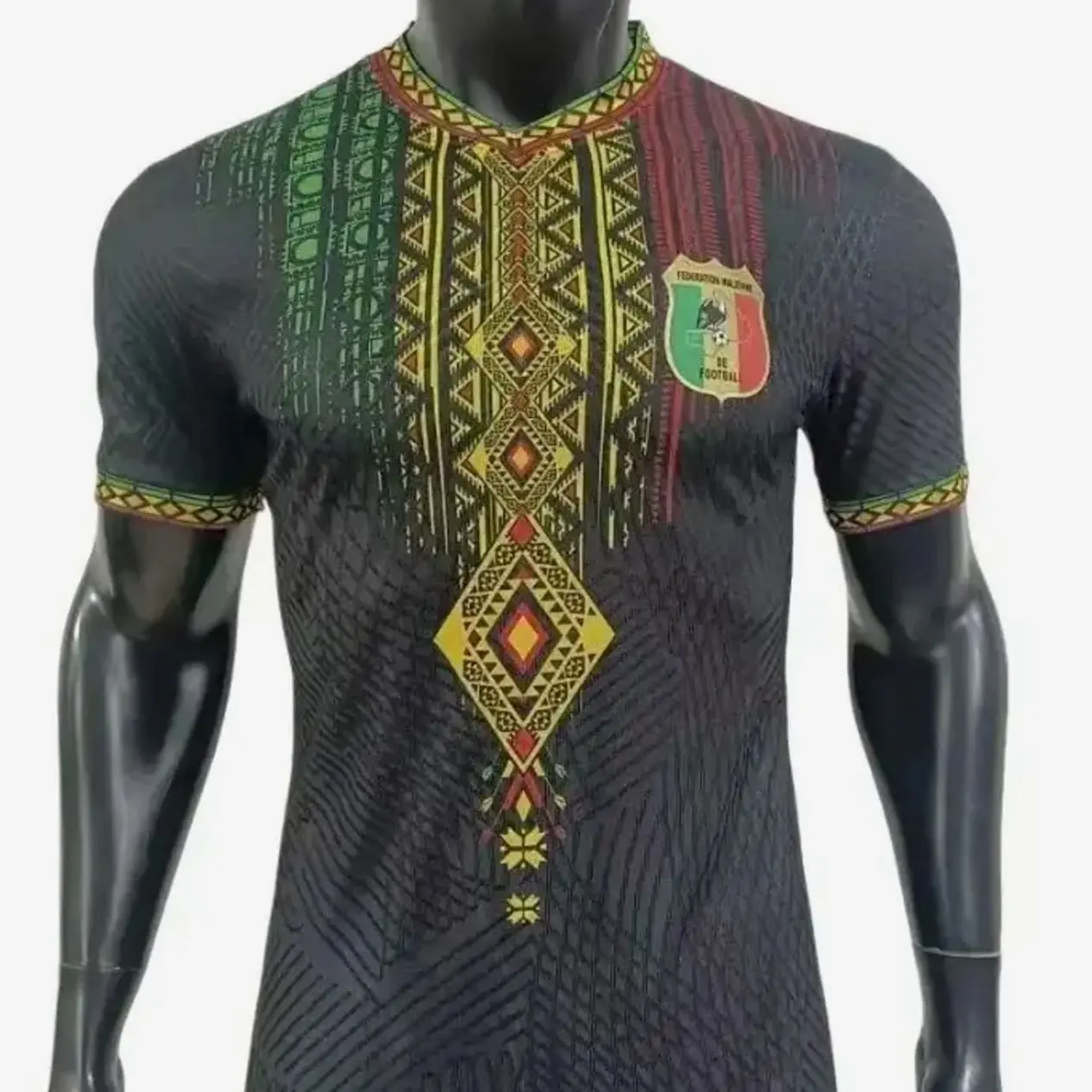 [FULL LOGO] - 25/26 Mali National Team Away Soccer Jersey, Unisex S-2XL Player Version, Quick-Drying, Top-Quality, Ready-Stock Jerseys for Soccer, Soccer Jerseys - Personalization upon request