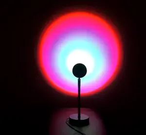 Led Sunset Lamp Sunset Projector RGB USB