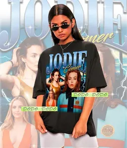 [Sale off up to 50%] Jodie Comer Graphic Tee – Unisex Cotton T-shirt