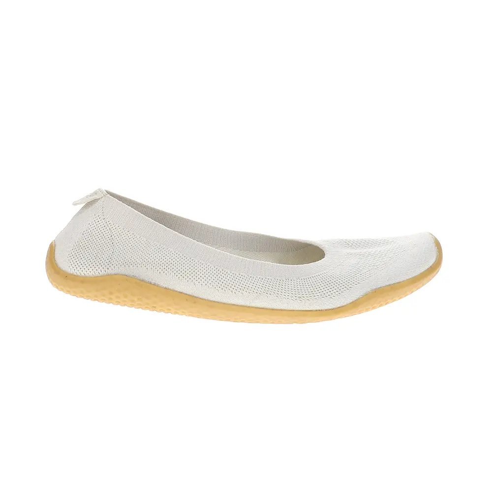 Vivobarefoot Womens Primus Asana Yin Ballet Flats Casual - Off White
