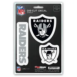 Pro Mark DST3NF22 Oakland Raiders Decal - Pack of 3