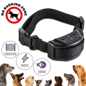 Automatic Anti Bark Barking Dog Shock Control Collar Device