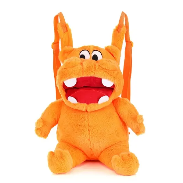 Orange Hungry Hungry Hippos Plush Backpack