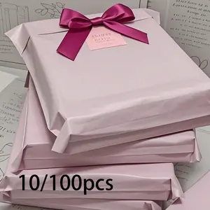 10/100 Self-Adhesive Waterproof Packaging Bags, Postal Bags, Durable Plastic Mailer Envelopes, Shipping Envelopes, Leak-Proof Tear-Resistant, School Office Use