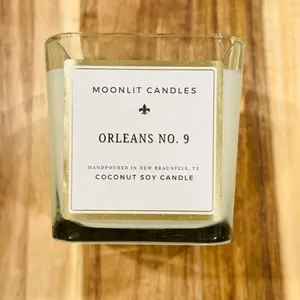 Orleans No. 9 Coconut Soy Candle - Home Decor & Ornaments
