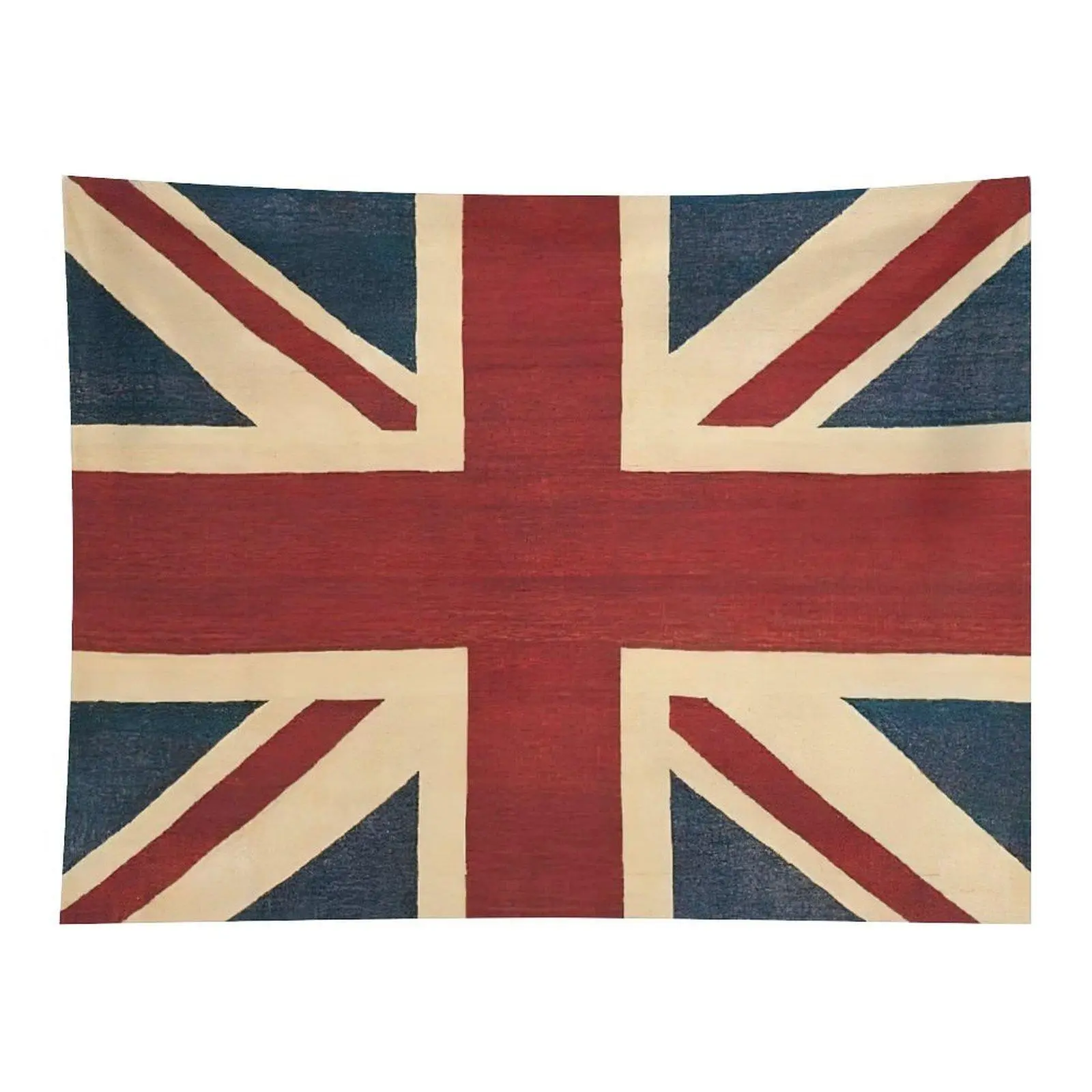 Union Jack Flag Tapestry Vintage British Flag Wall Hanging, UK England Flag Tapestry for Bedroom Dorm Room Decor