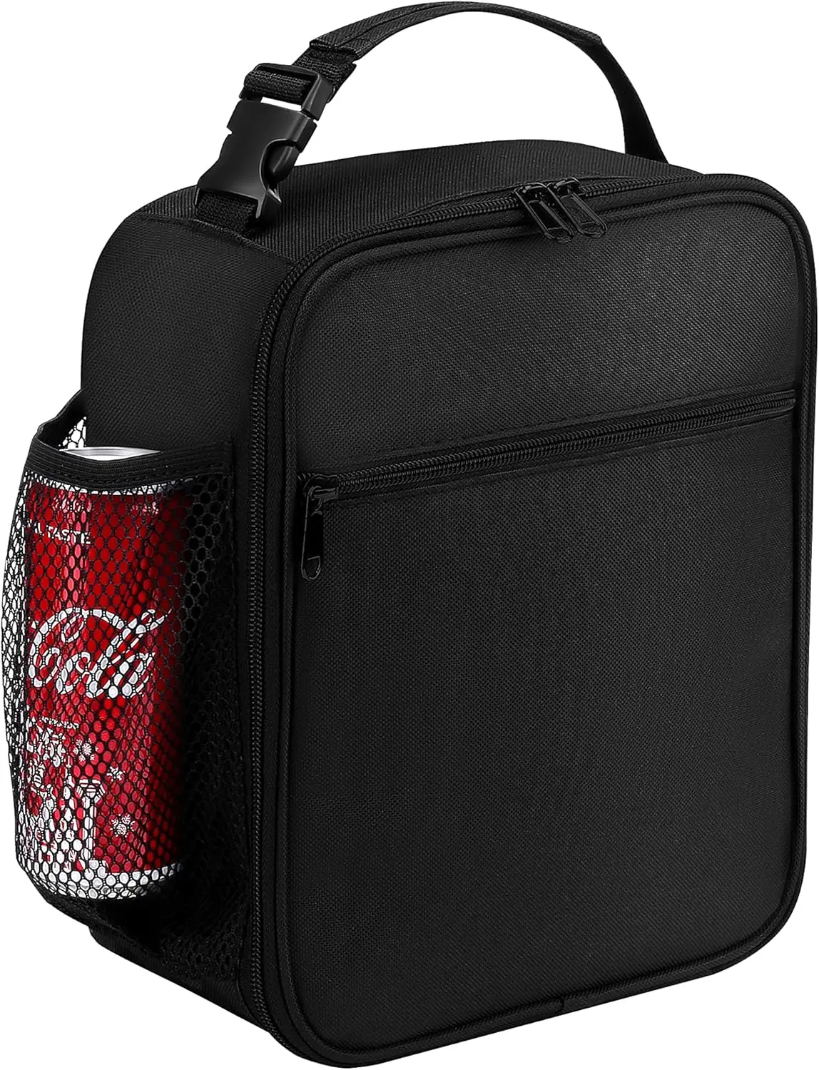 Insulated Lunch Box for Men & Women, Reusable Thermal Lunch Bag, Compact Leakproof Food Cooler Tote, Keeps Food Hot & Cold, Portable Work, School & Travel Lunchbox for Adults, Durable Small Lunch Bag