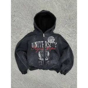 Men’s casual loose-fit hooded sweatshirt with zip pocket, all-season kint fabric pullover, comfortable and stylish design