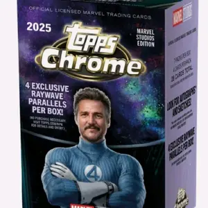 2025 Topps Marvel Studios Chrome Blaster Box