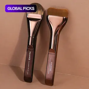 Professional Makeup Brush Set, Contoured Foundation Brush for Liquid, Cream and Powder Makeup, Makeup Tool for Women & Girls #GLOBAL PICKS