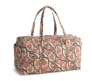 Vera Bradley Large Original Cotton Duffel Bag