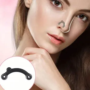 Adjustable Nose Up Lifter, Clear Nose Lift Clip, Reusable Unscented, No Battery Needed, Multi-Scenario Use for Beauty Enhancement and Comfort