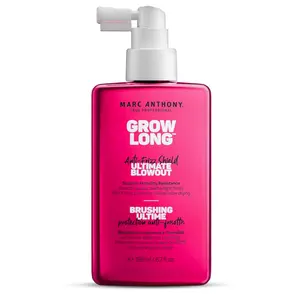 Marc Anthony Anti-Frizz Shield Ultimate Blowout Spray, Grow Long - Smooth, Shiny Hair in High Humidity - Heat Protectant - 6.7 oz | Grow Long