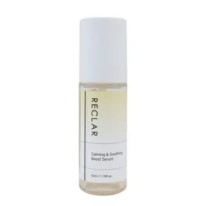 RECLAR Calming & Soothing Boost Serum 50ml - Korean Skincare, Lightweight Water-Gel Texture, Aloe Vera, BHA, Hyaluronic Acid, Centella Asiatica, Hydrating