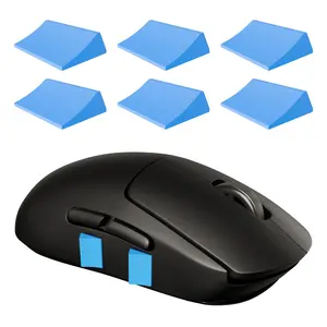 MOUSE GRIPZ - 6 Pack Aim Enhancing Ergonomic Computer Mouse Accessory for Gaming and Office | Strong, Long Lasting Adhesive