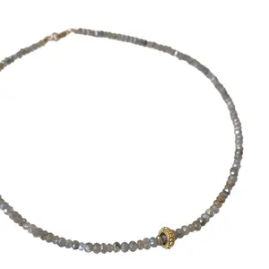 Conrad Labradite Beaded Necklace