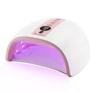 MelodySusie UV LED Curing Nail Lamp, P-PLUS30G Rechargeable Cordless Nail Light for Gel Polish  for Salon & Home Use Nail Art, TikTokShopBlackFriday Nail Dryer Lamp Pink