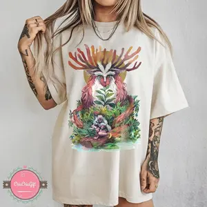 Vintage Forest Spirit Shirt, Sweatshirt, Hoodie, Studio Ghibli Shirt, Princess Mononoke Shirt, Studio Ghibli Gift Shirt, Y2K Shirt
