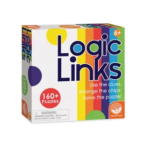 MindWare Logic Links Puzzle Box — Deductive Reasoning Game for Ages 8 to Adults