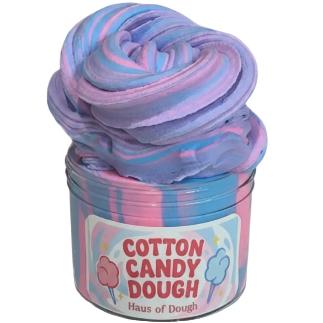 Limited Edition Cotton Candy Dough Slime, Squishy Sensory Stress Relief Toy