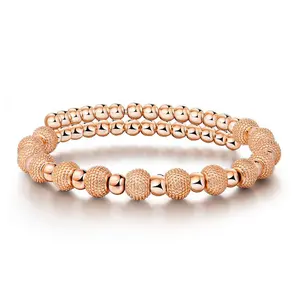 Emma Manor 18k Gold Plated Beans Cuff Bangle for Women