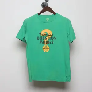 Vintage Y2K Ebbets Field Flannels "Clearing Question Marks" T-Shirt - M