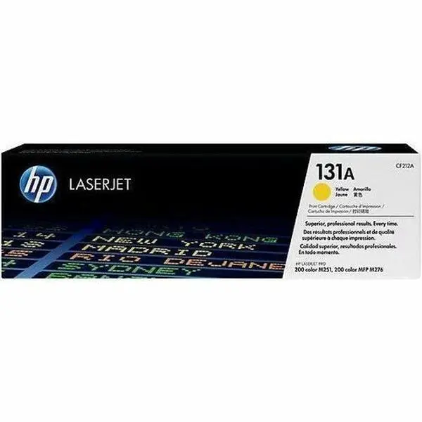 HP 131A CF212A Yellow Original LaserJet Print Cartridge, High-Quality Ink & Toner Cartridge for Computers & Office Equipment
