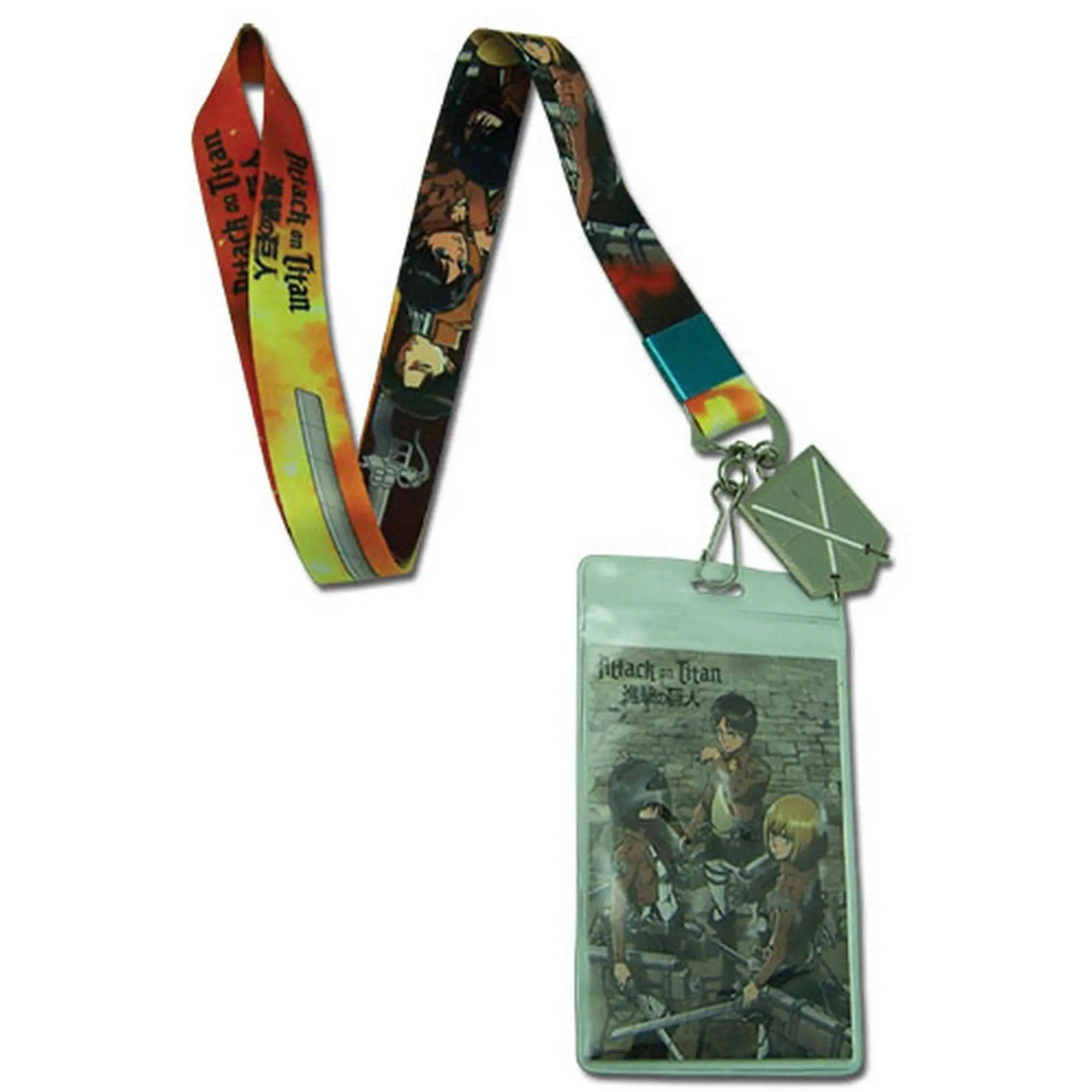 Attack on Titan - Group And Sword Lanyard