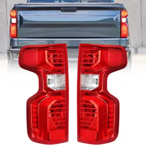 Nilight OE-Style Taillight Assembly - Rear Lights Brake Lamps Replacement for 2019-2024 Chevy Silverado 1500, 2020-2024 2500HD/3500HD, Driver and Passenger Side