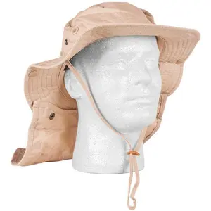 212 MAIN Advanced Hot-Weather Dog Boonie Hat, Adjustable, Outdoor Fishing Style with Removable Neck Cover, Sun Protection, 1 Size Fits Most, Adjustable Hat, Outdoor Fishing Hat