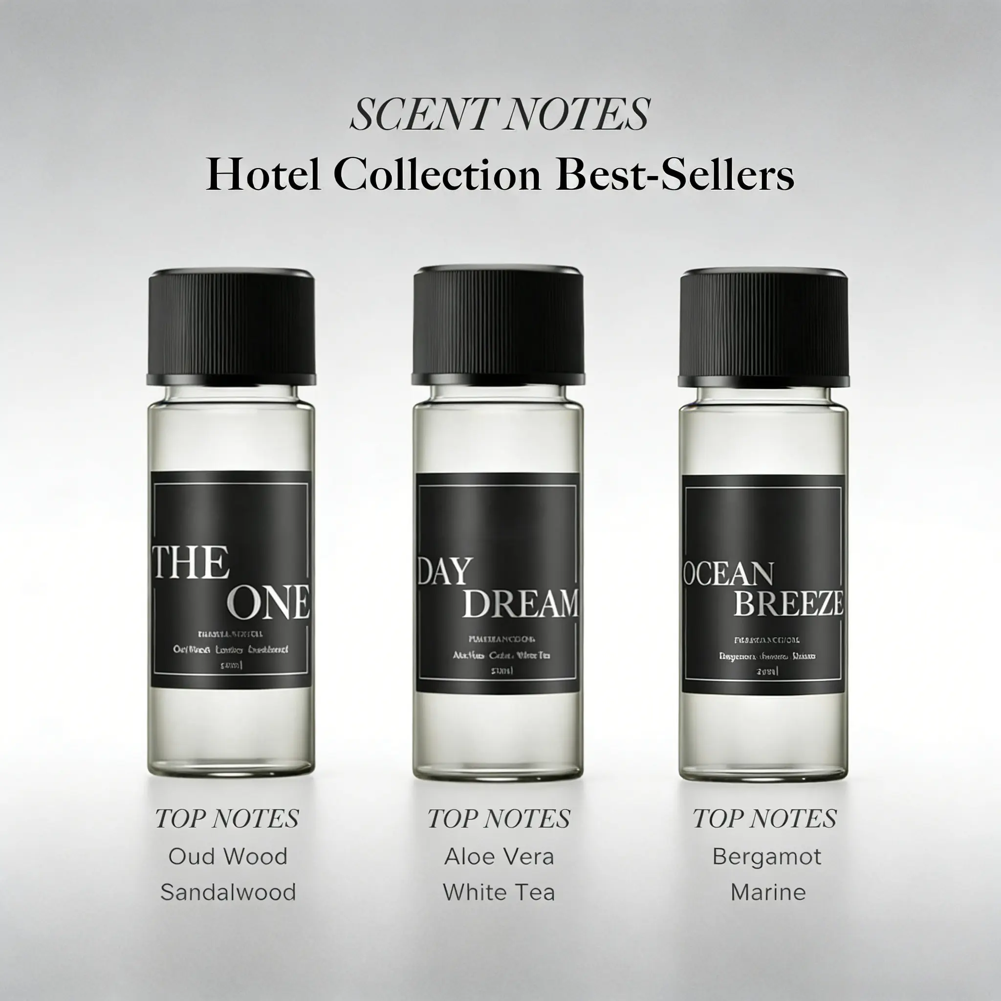 Home Aroma Diffuser Set with 3 Safe 20ml Anti-Stress Anxiety Oils - Clean Breeze Scent for Diffusion, Sleep Support, Three