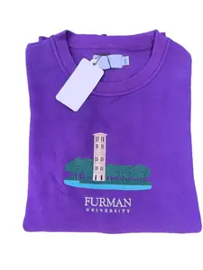 Furman University Embroidered Sweatshirt/Hoodie