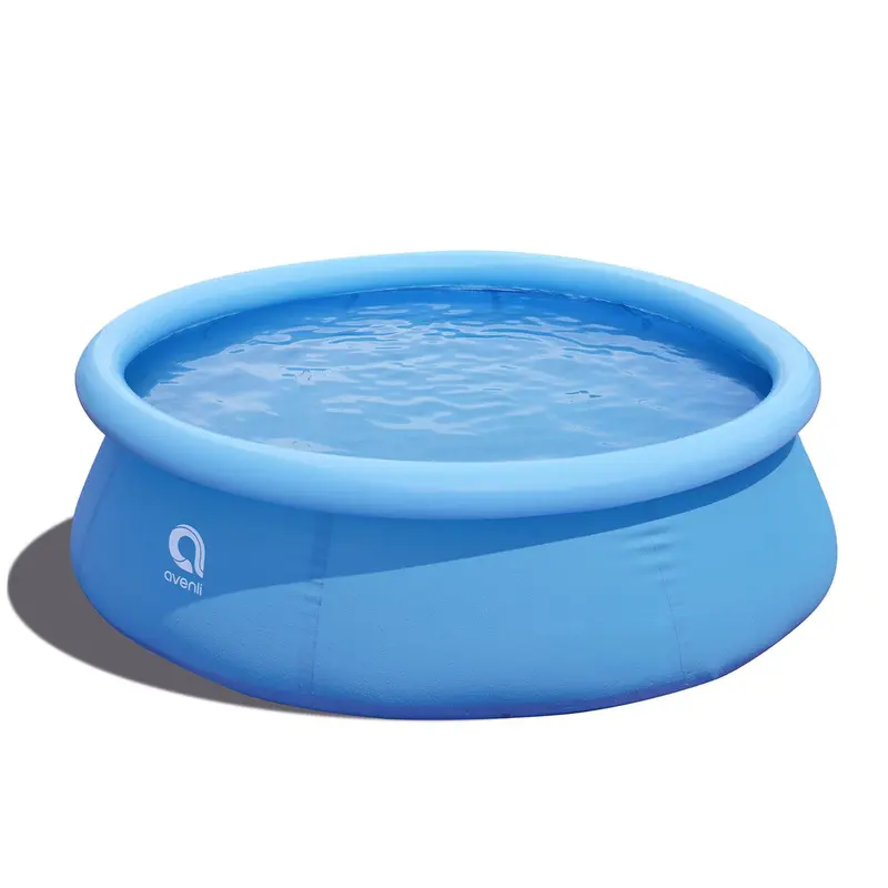 JLeisure Prompt Set Inflatable Outdoor Backyard Swimming Pool