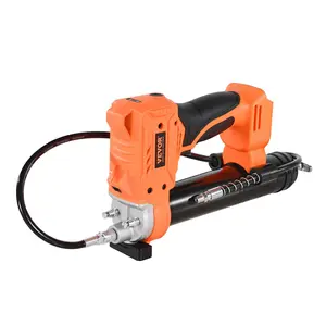VEVOR Cordless Grease Gun, 8000 PSI Max Pressure, Battery Operated Grease Gun with LED Light & 35.4-inch Long Hose, Compatible with 18V Makita Batteries, For Greasing Vehicles or Machines(Tool Only)
