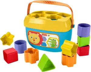 Baby's First Blocks Set of 10 Shapes for Sorting Play for Infants Ages 6+ Months