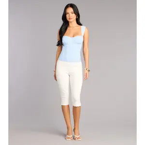 Plans Secured Ponte Capri Pants