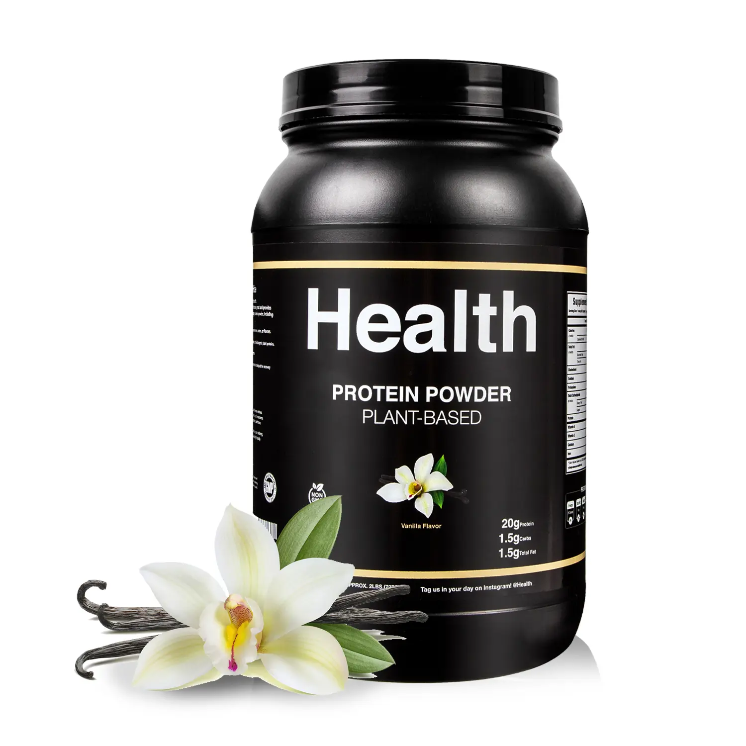 Vanilla Health Protein Powder - 2lb, Plant-Based, Organic, Non-Gmo, Vegan Protein Powder - 2lb, Plant-Based, Organic, Non-Gmo, Vegan