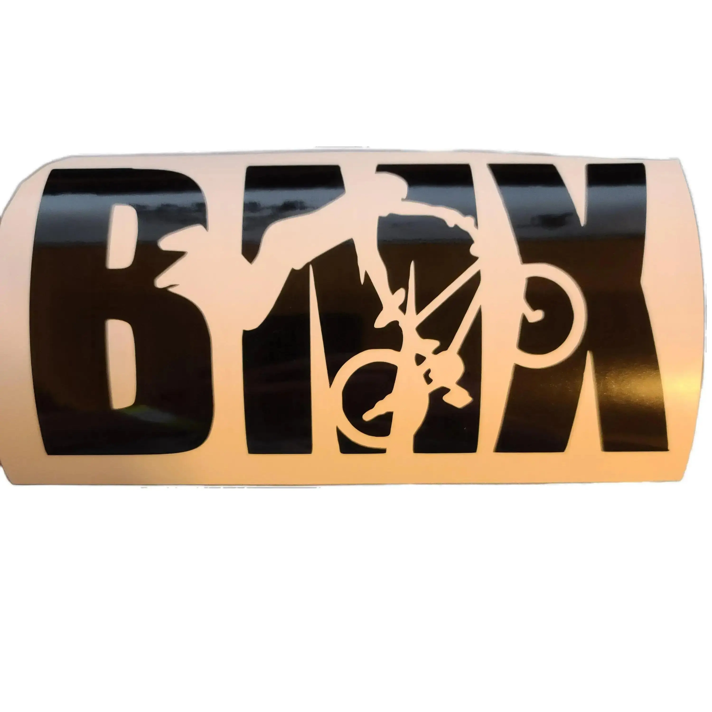 BMX Bicycle Riding 8x4 Vinyl Decal