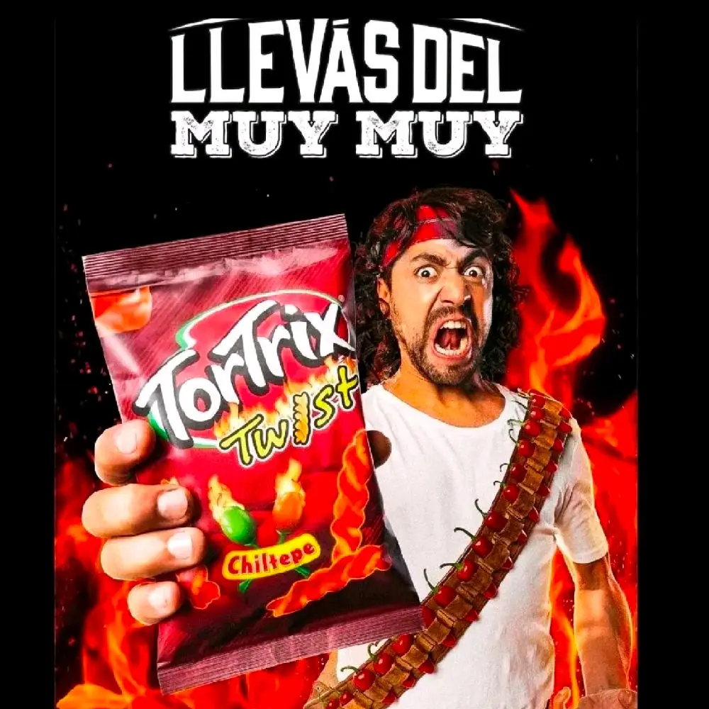 TorTrix Twist Chiltepe 35 gr. C/u - 6 Units of Guatemalan Snack Dessert from Central America, Imported from Guatemala