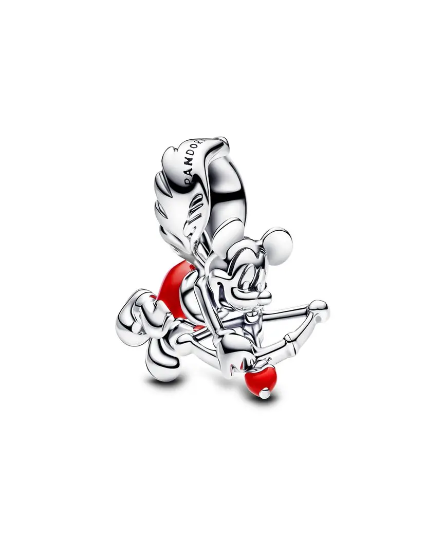 Pandora x Disney Silver Mickey Mouse Cupid Charm