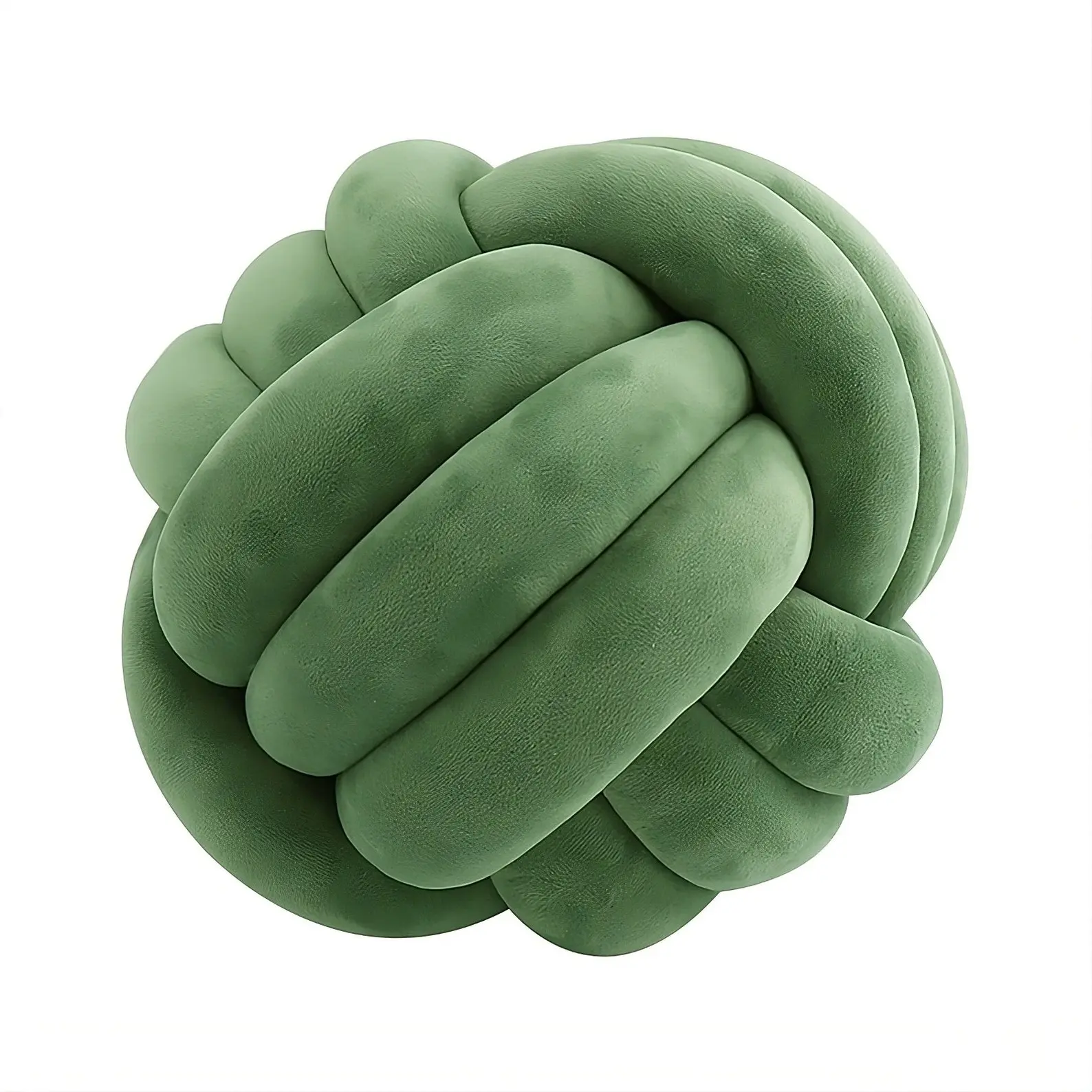 Soft Knotted Ball, Decorative Pillow, Velvet Plush Ball, Handmade Stuffed Pillow, Living Room, Chair Home Decor, Sofa Throw Pillow