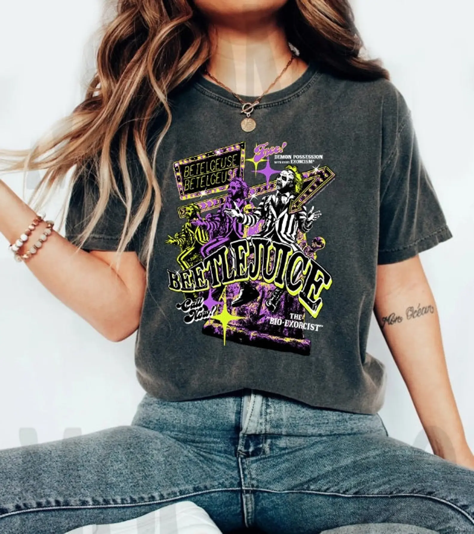 Beetlejuice Sweatshirt Hoodie Tshirt, Streetwear Shirt, Gift for Women and Men