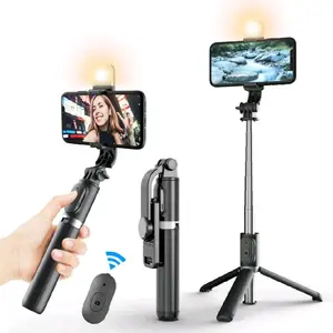 Portable Selfie Camera with Tripod Stand for Easy Use and Reliable Video Capture - Phone