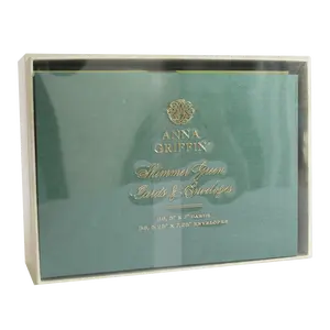 Shimmer Green Cards and Envelopes
