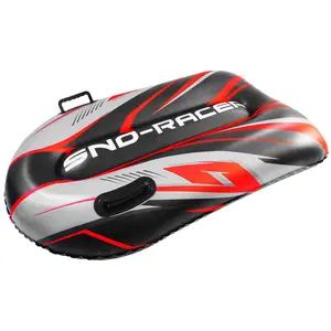 CocoNut Outdoor Red Twister Toboggan Snow Sled