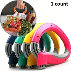 New Year Single Hand Grip Shopping Grocery Bag Handle, Convenient Plastic Carrier Holder, Easy Carry Design for Daily Use