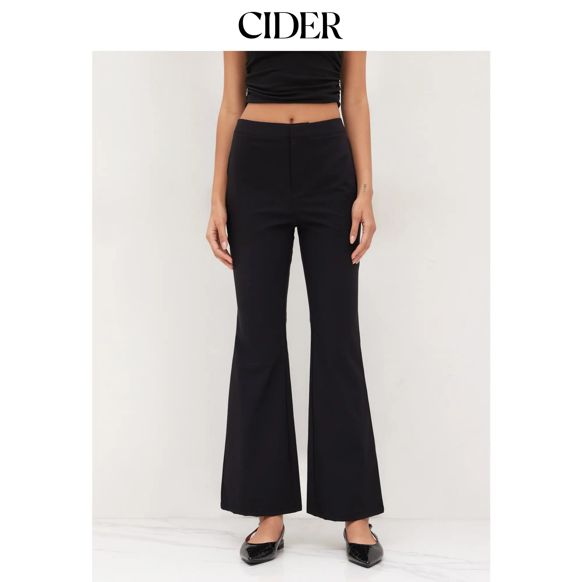 Cider Mid Rise Flared Pants
