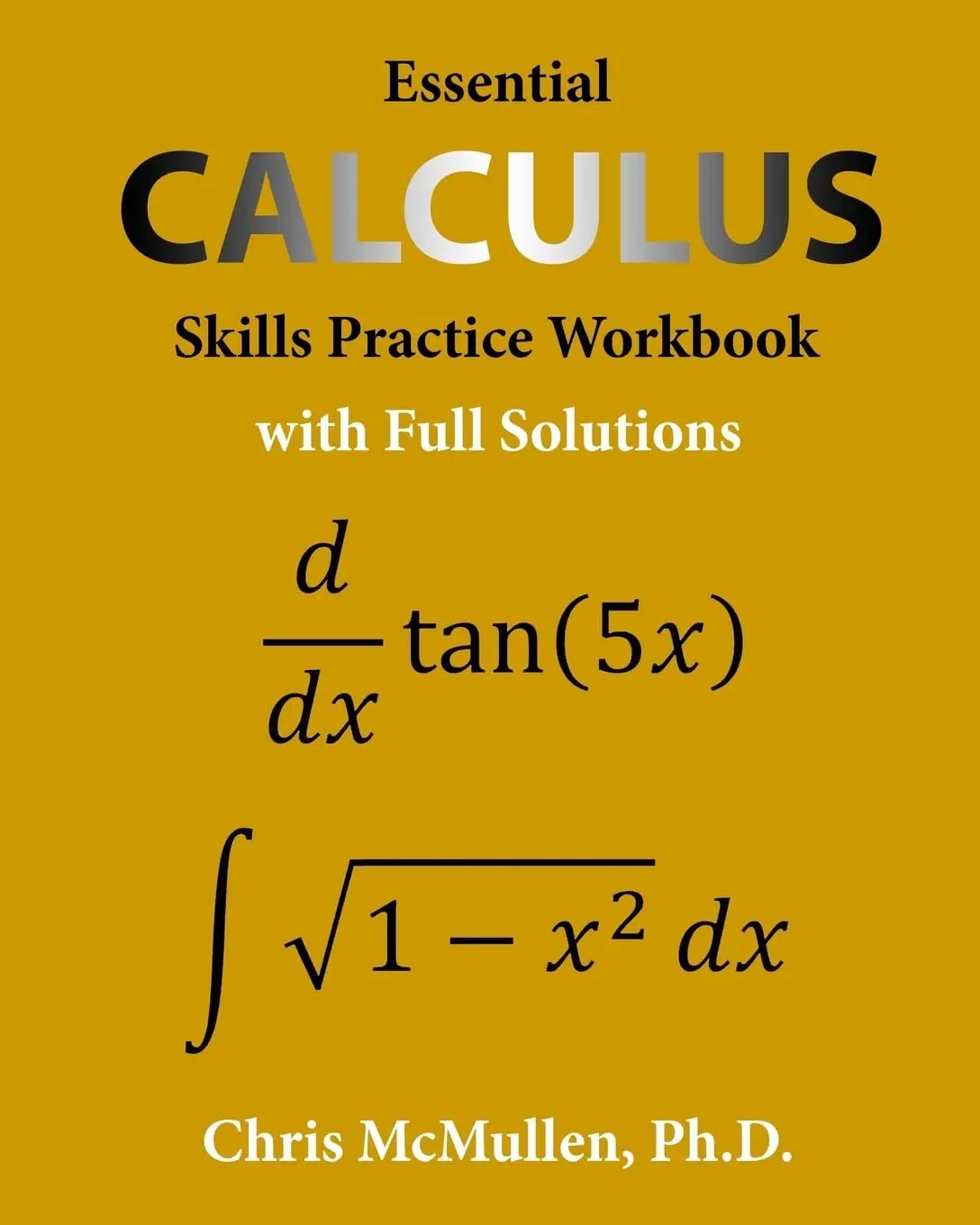 Essential Calculus Skills Practice Workbook with Full Solutions -- Chris McMullen - Paperback